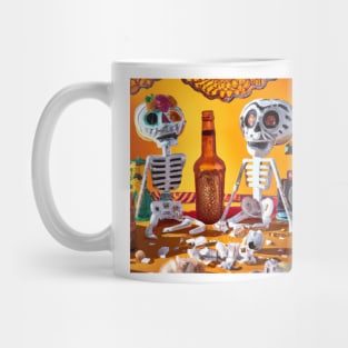 Day of the Dead Skulls Mug